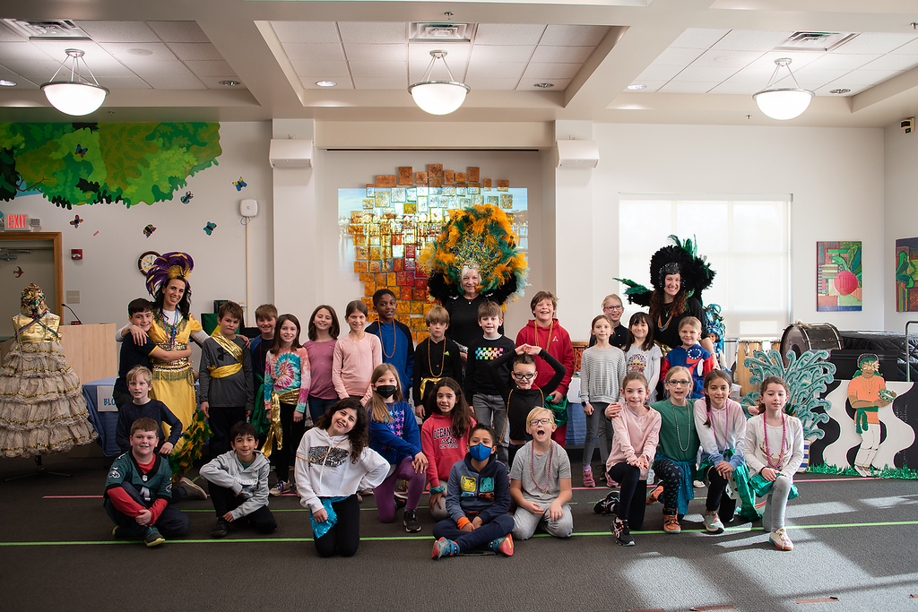 Third Grade Celebrates Carnaval!