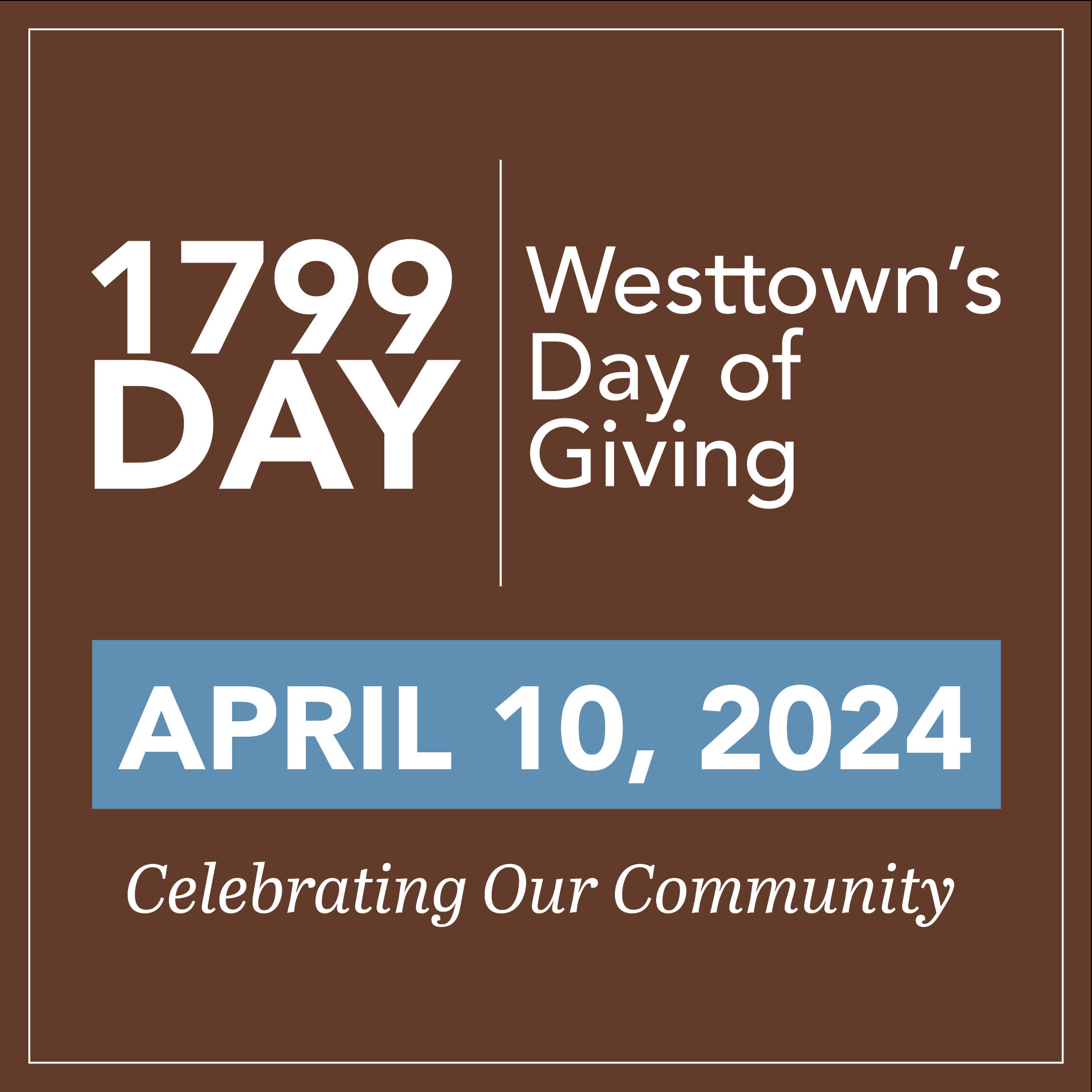 1799 Day: Record Day of Giving