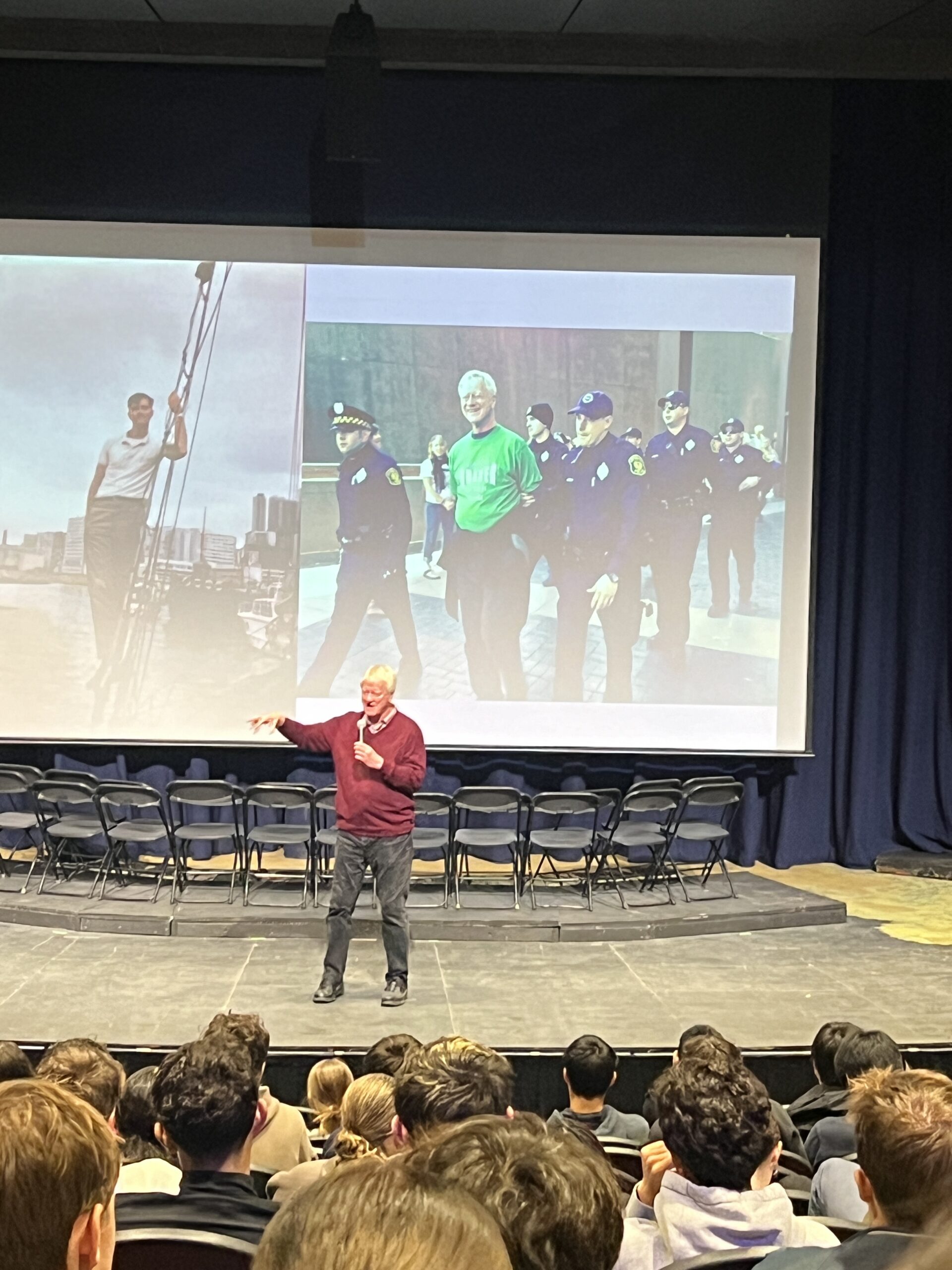 Upper School Assembly: George Lakey