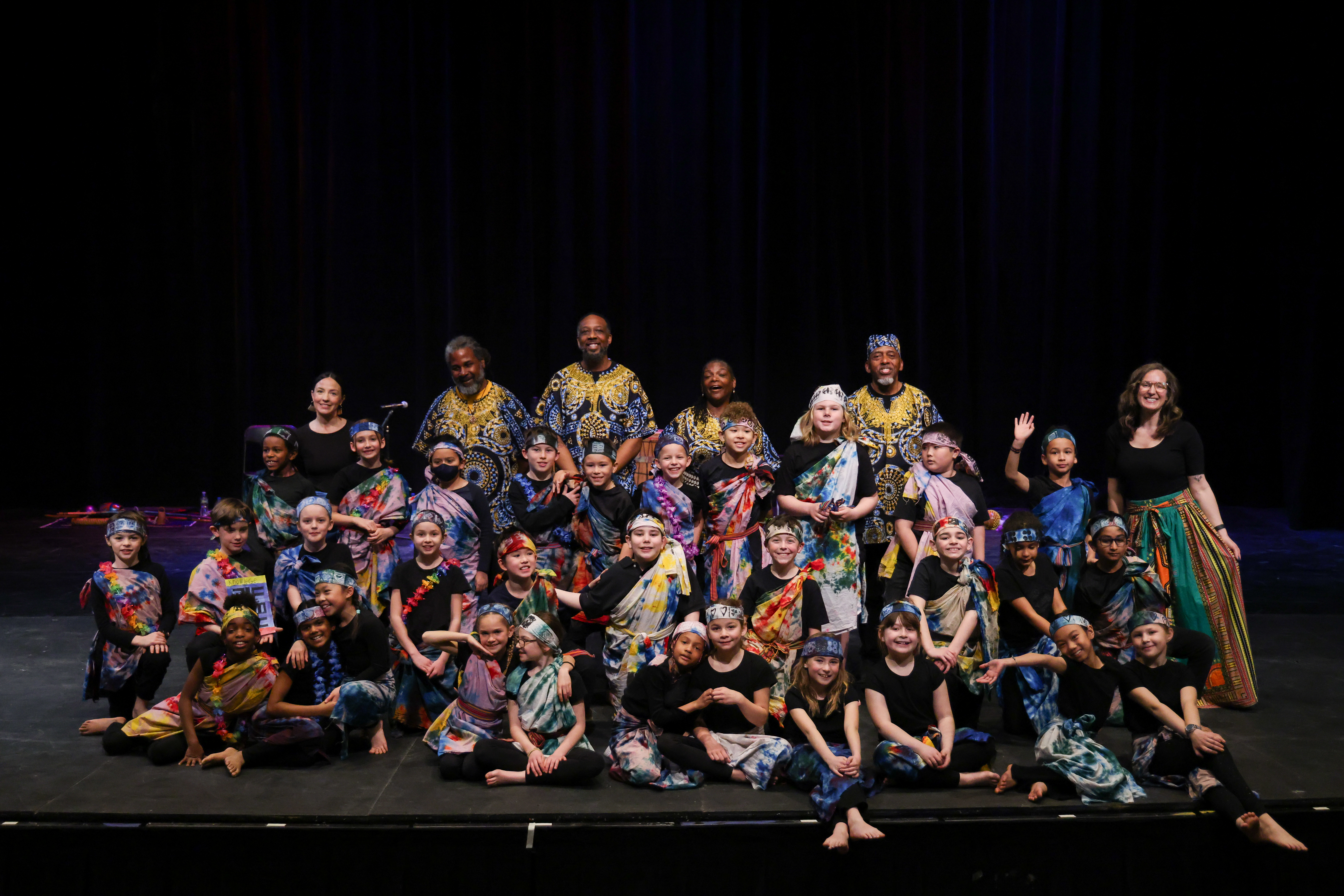 Third Grade African Dance