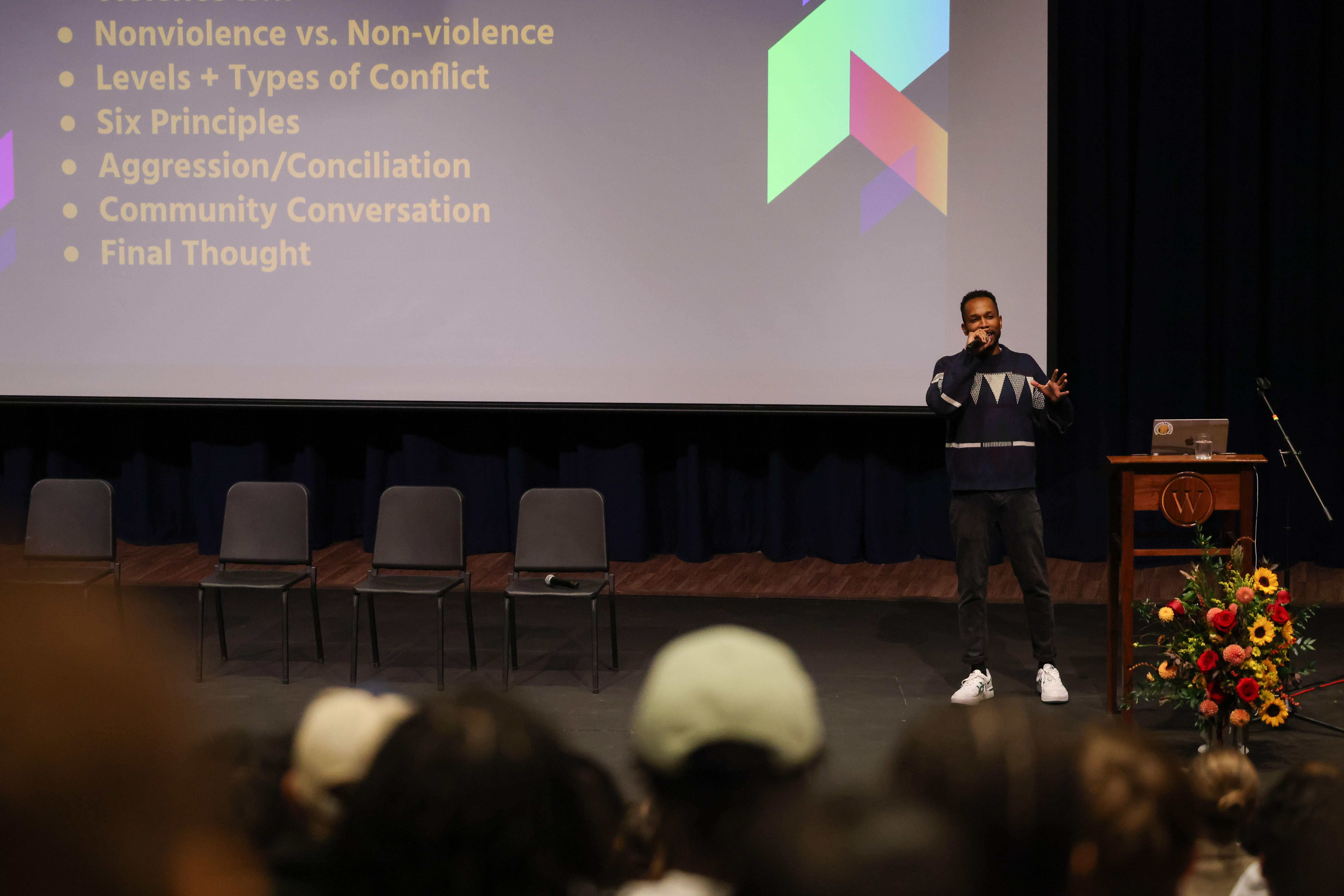 Quaker Activist Dwight Dunston Visits Westtown